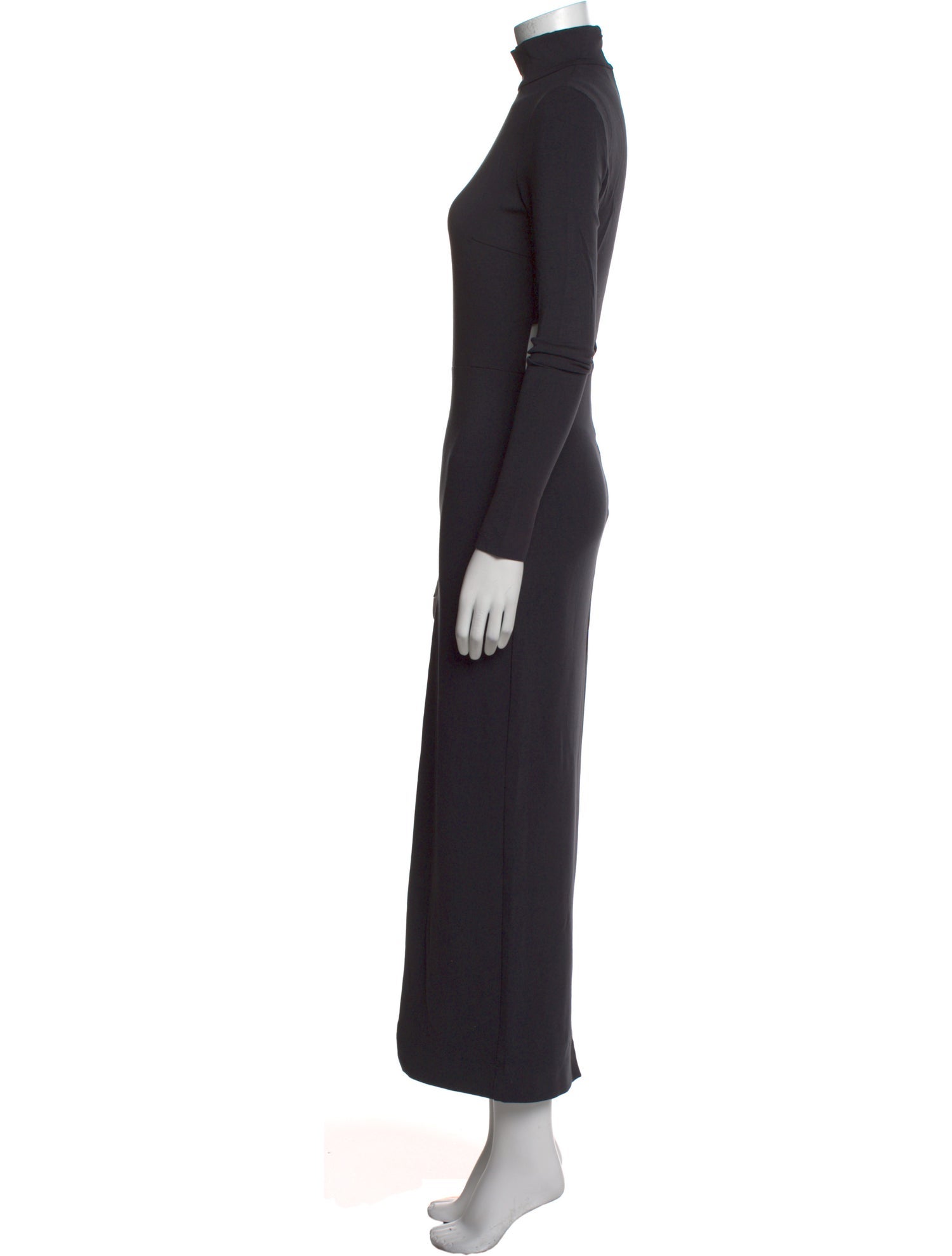Fleur Du Mal Turtleneck Long Dress