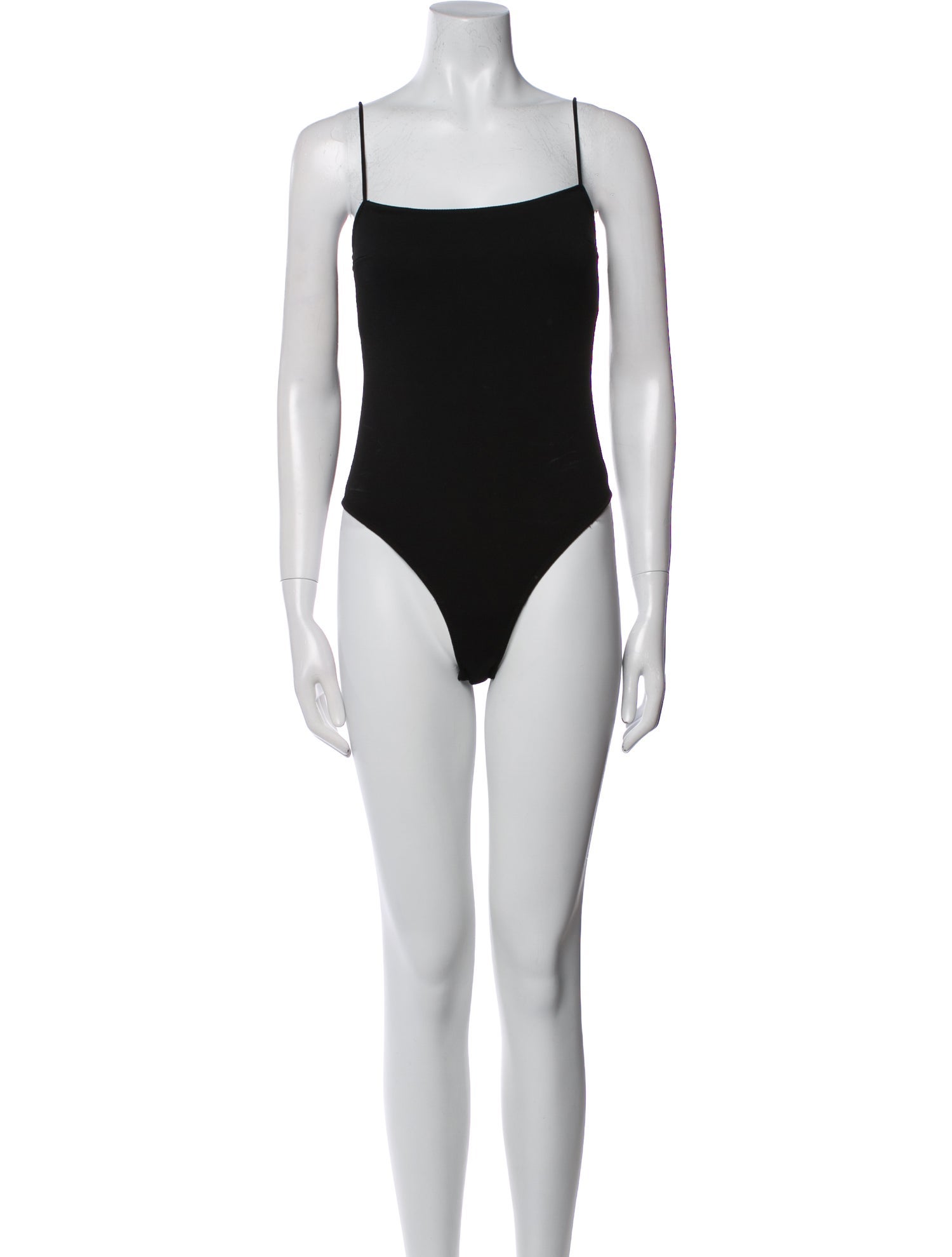 Fleur Du Mal Square Neckline Sleeveless Bodysuit