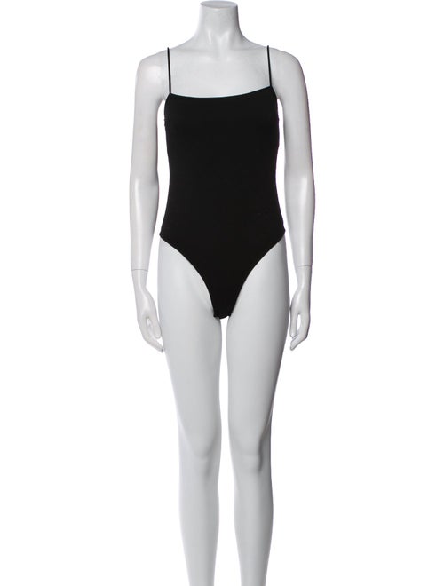 Fleur Du Mal Square Neckline Sleeveless Bodysuit