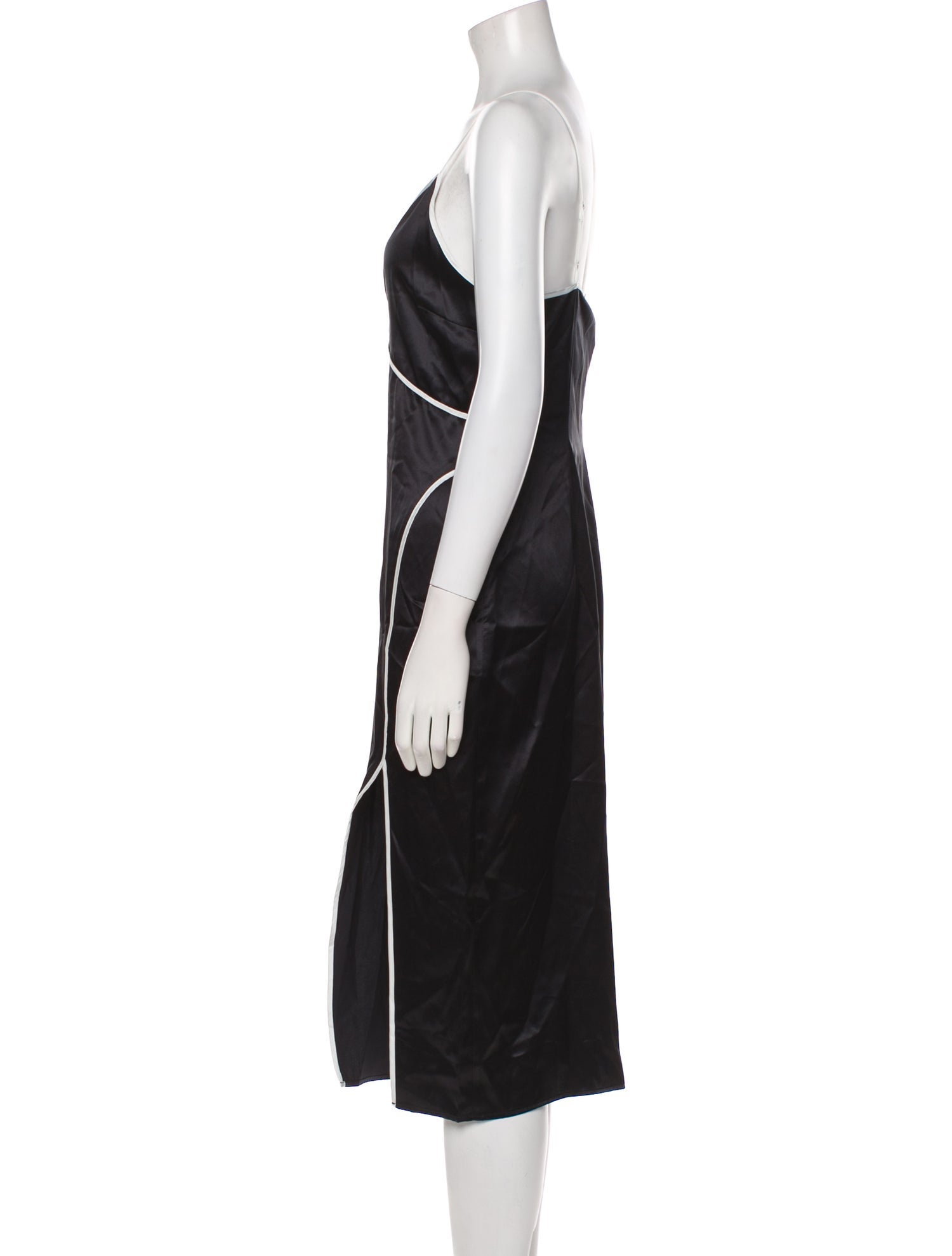 Fleur Du Mal Silk Midi Length Dress w/ Tags