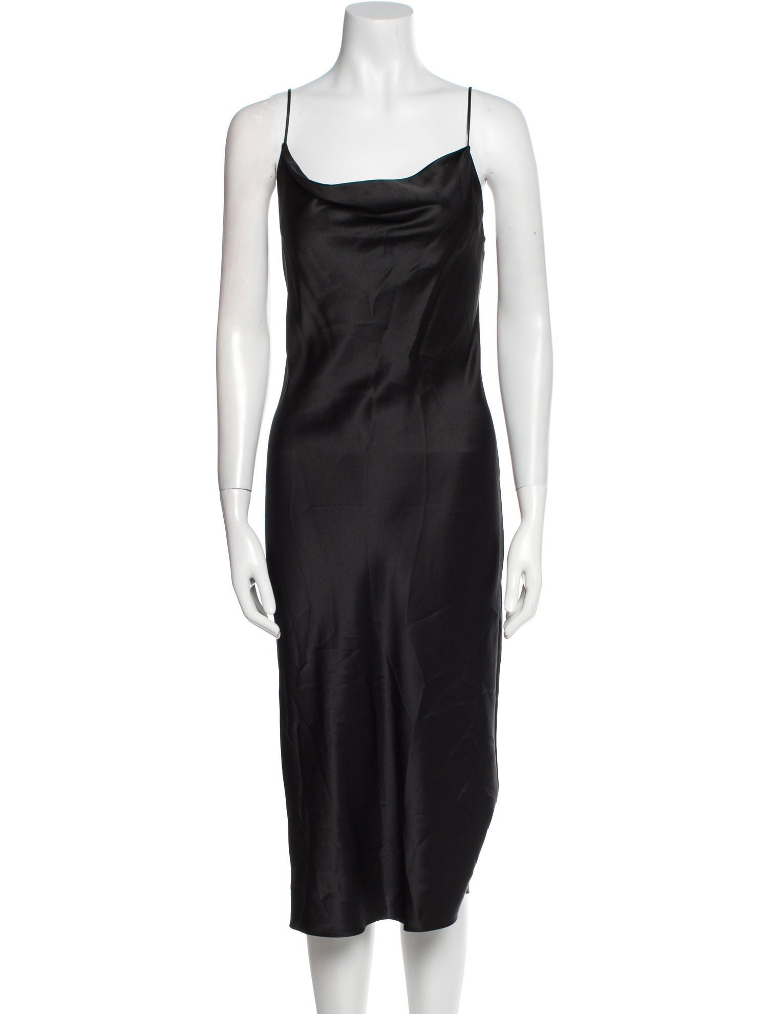 Fleur Du Mal Silk Midi Length Dress