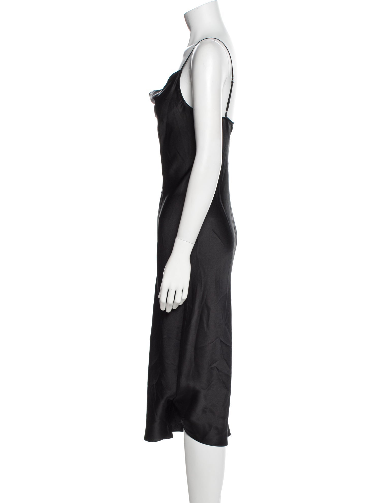 Fleur Du Mal Silk Midi Length Dress