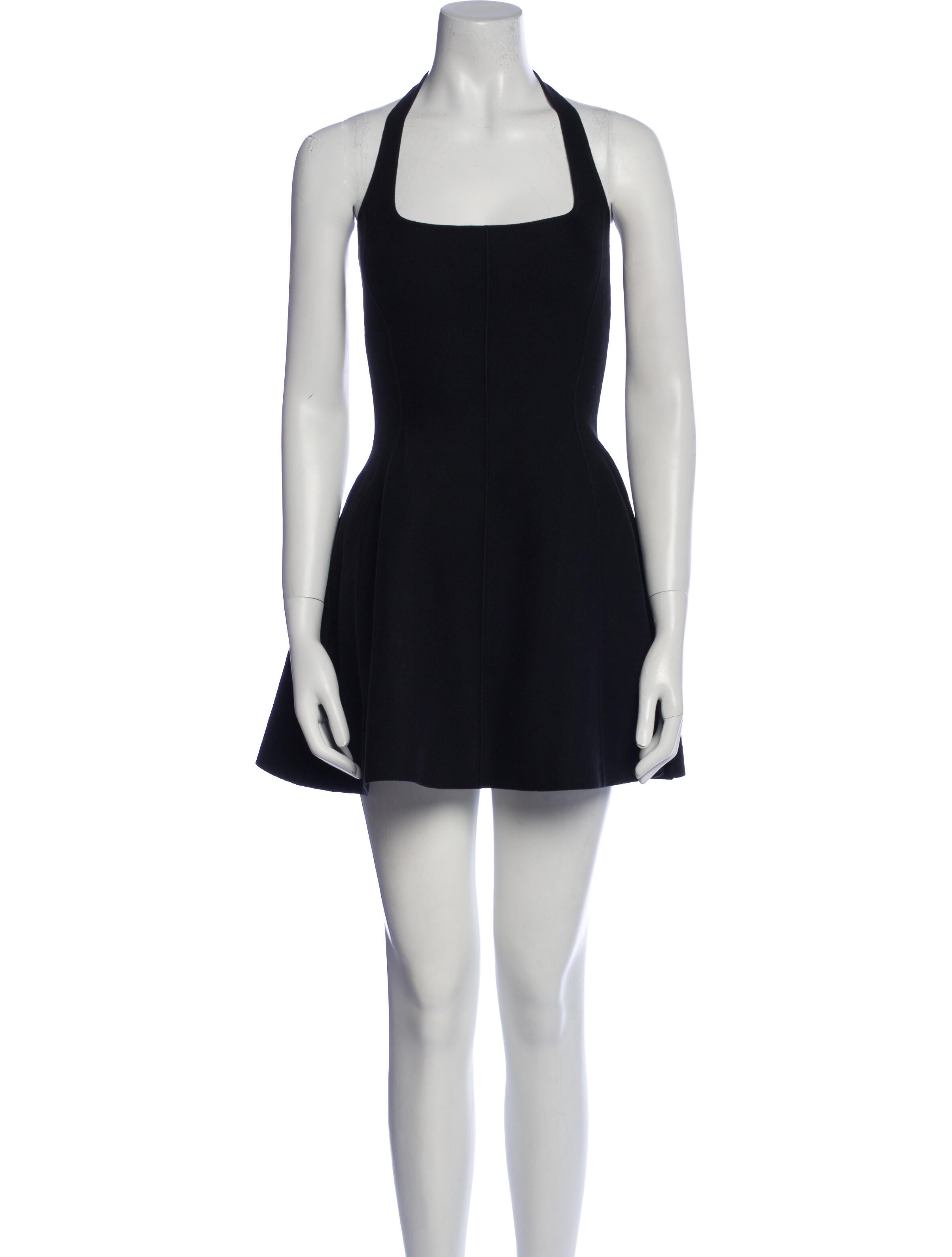 Fleur Du Mal Halterneck Mini Dress