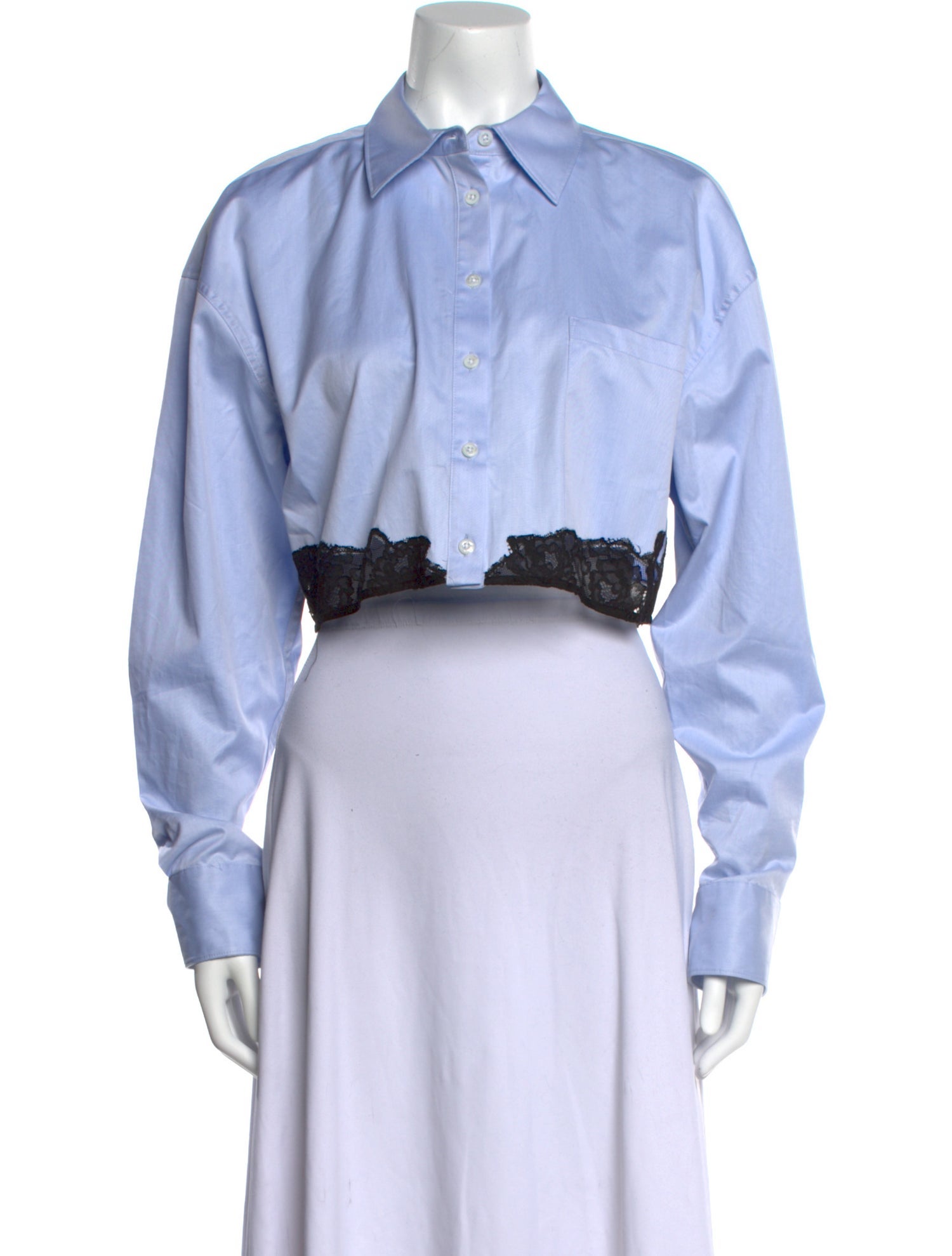 Fleur Du Mal Long Sleeve Crop Top w/ Tags