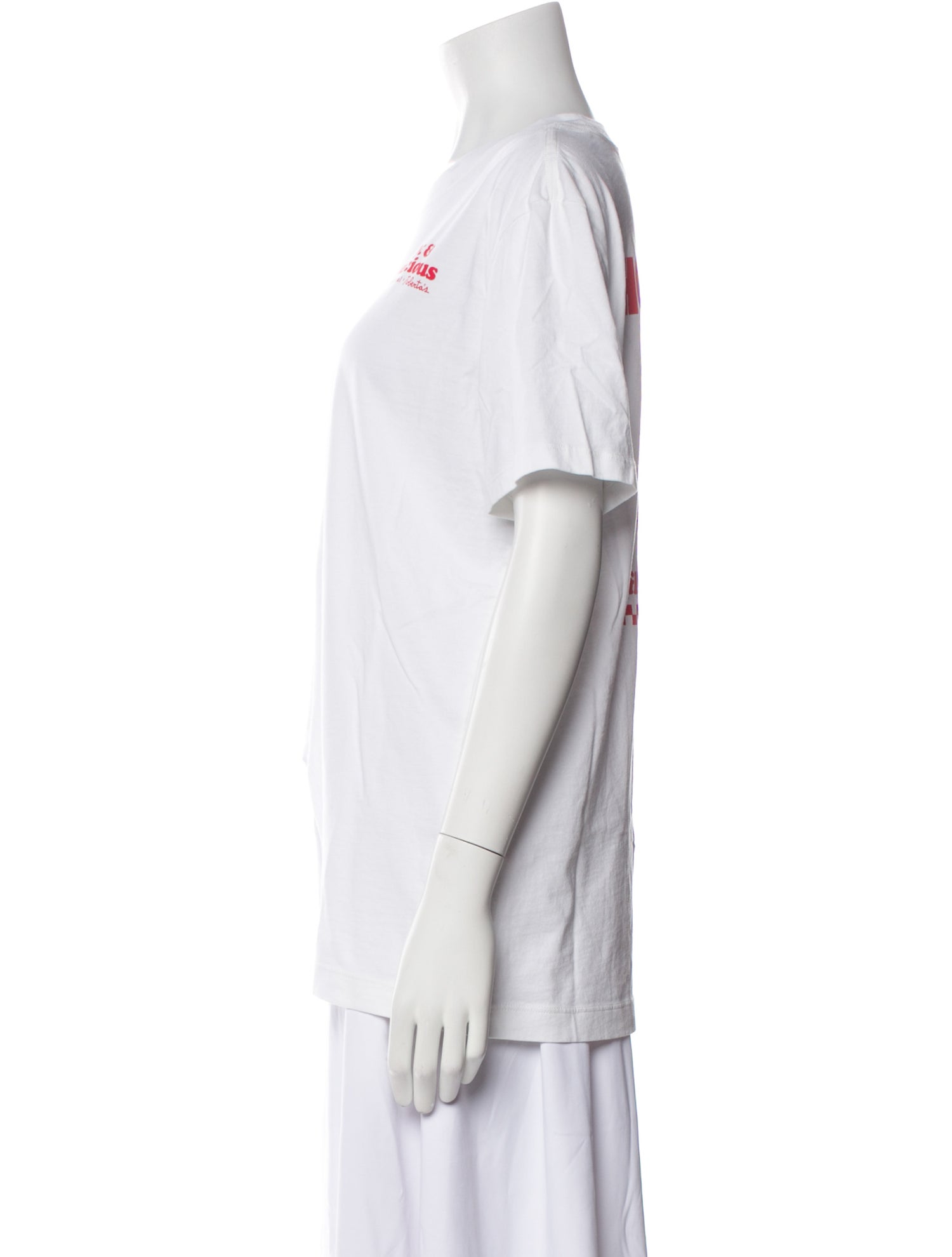 Fleur Du Mal Graphic Print Crew Neck T-Shirt