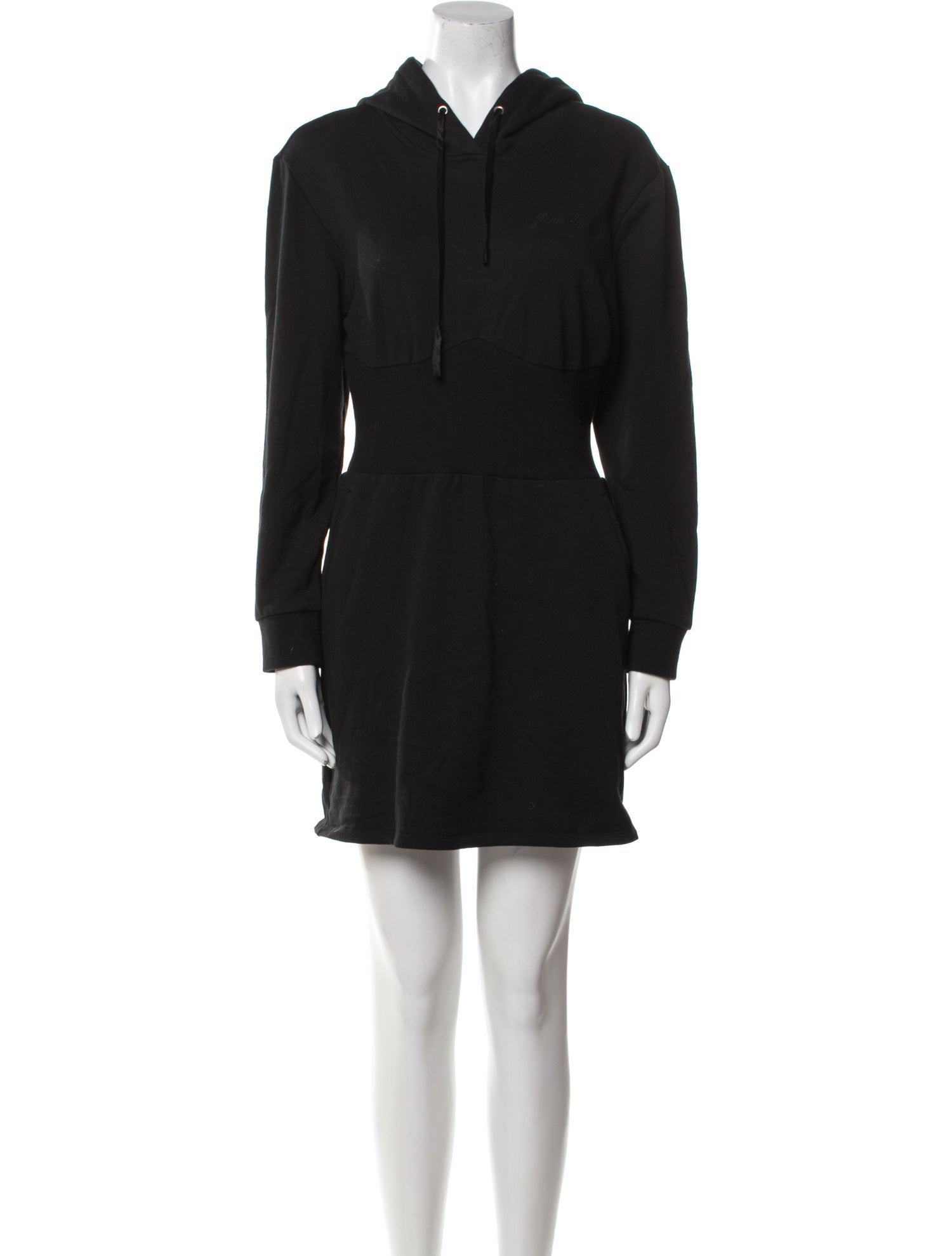 Fleur Du Mal Crew Neck Mini Dress