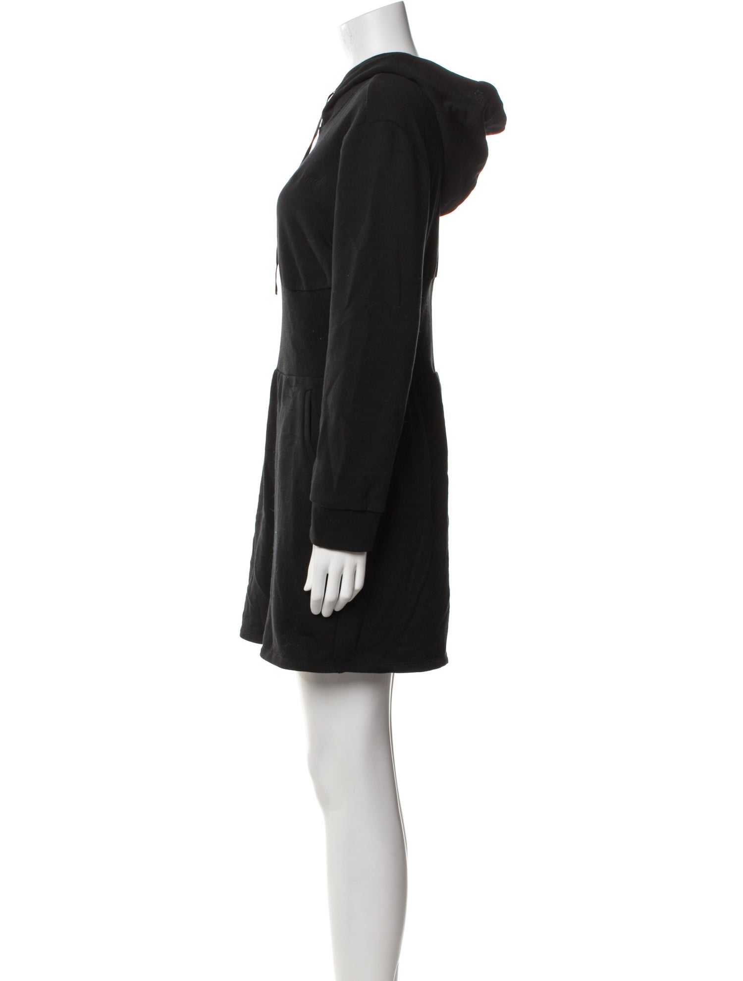 Fleur Du Mal Crew Neck Mini Dress