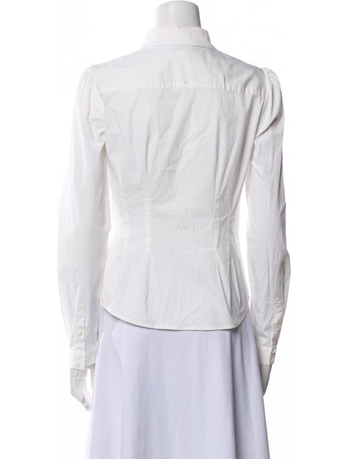 Fleur Du Mal Long Sleeve Button-Up Top