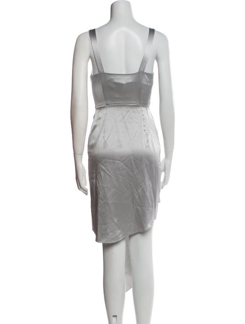 Fleur Du Mal Square Neckline Knee-Length Dress