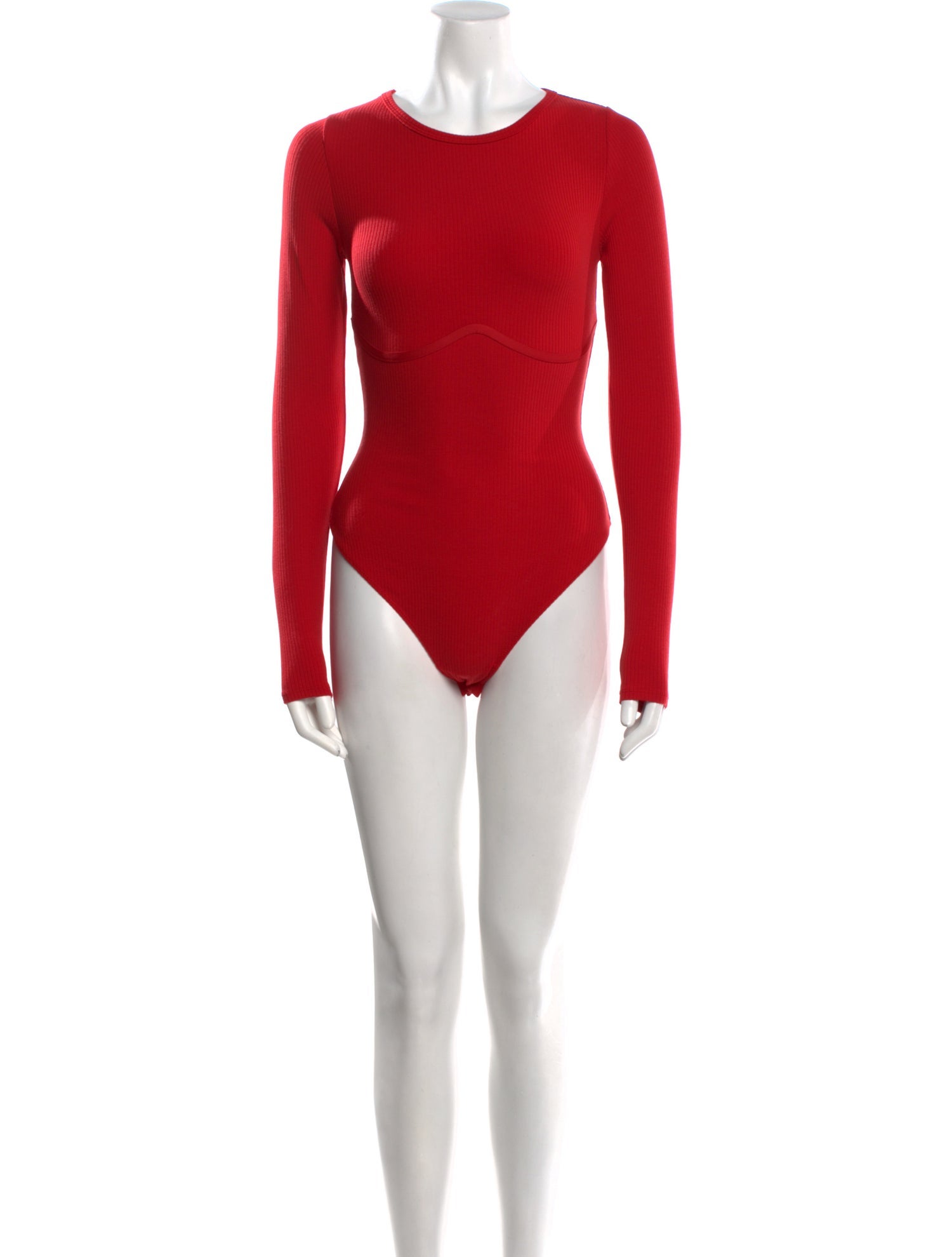 Fleur Du Mal Crew Neck Long Sleeve Bodysuit w/ Tags