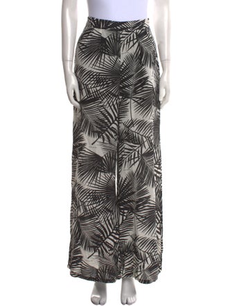 Fleur Du Mal Silk Wide Leg Pants