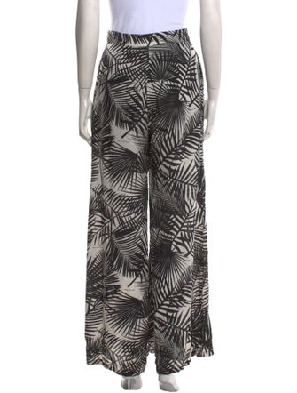 Fleur Du Mal Silk Wide Leg Pants