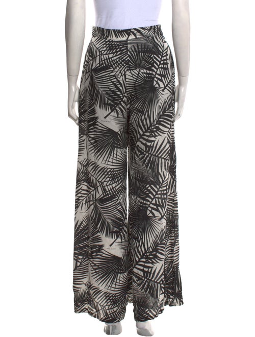 Fleur Du Mal Silk Wide Leg Pants