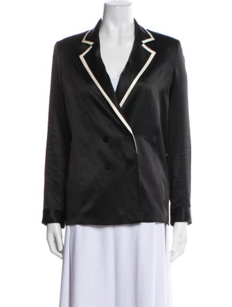 Fleur Du Mal Silk Blazer
