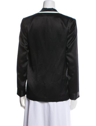 Fleur Du Mal Silk Blazer
