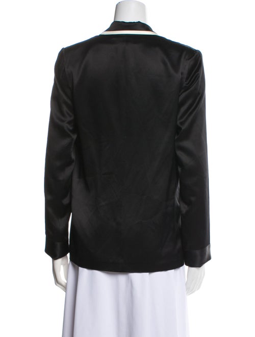 Fleur Du Mal Silk Blazer