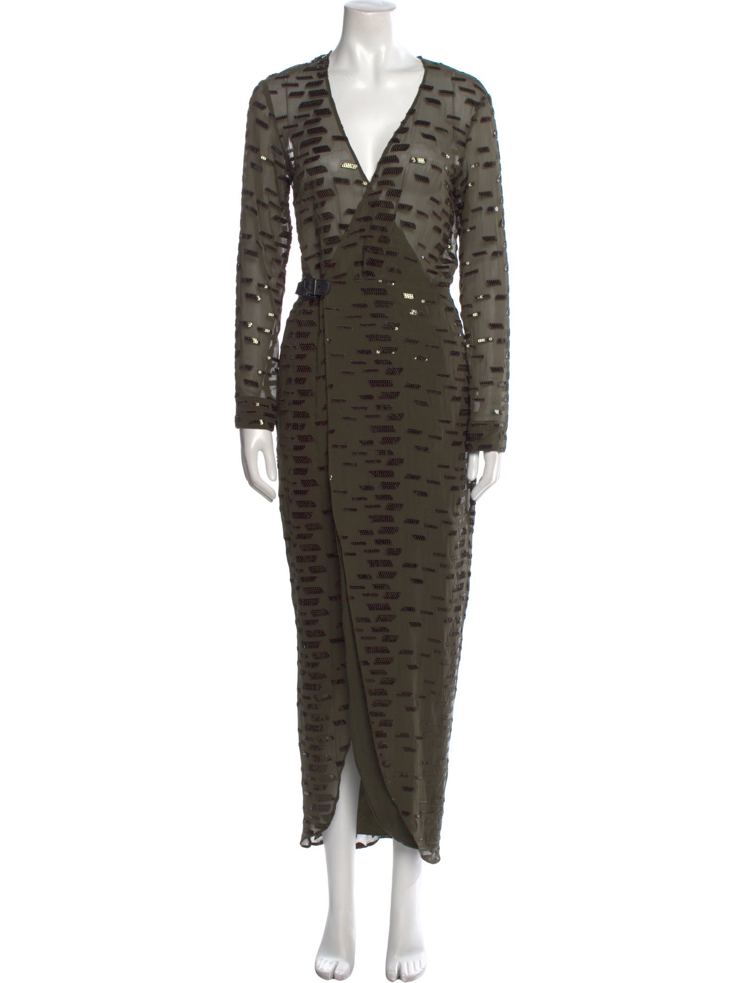 Fleur Du Mal Silk Long Dress