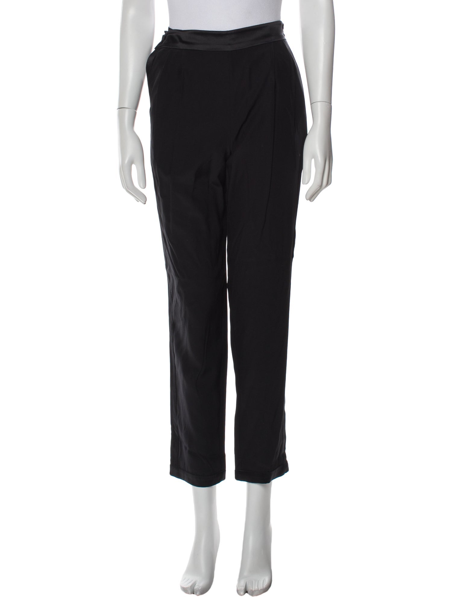 Fleur Du Mal Silk Straight Leg Pants
