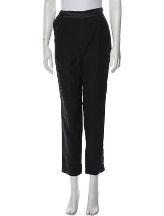 Fleur Du Mal Silk Straight Leg Pants