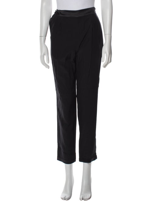 Fleur Du Mal Silk Straight Leg Pants