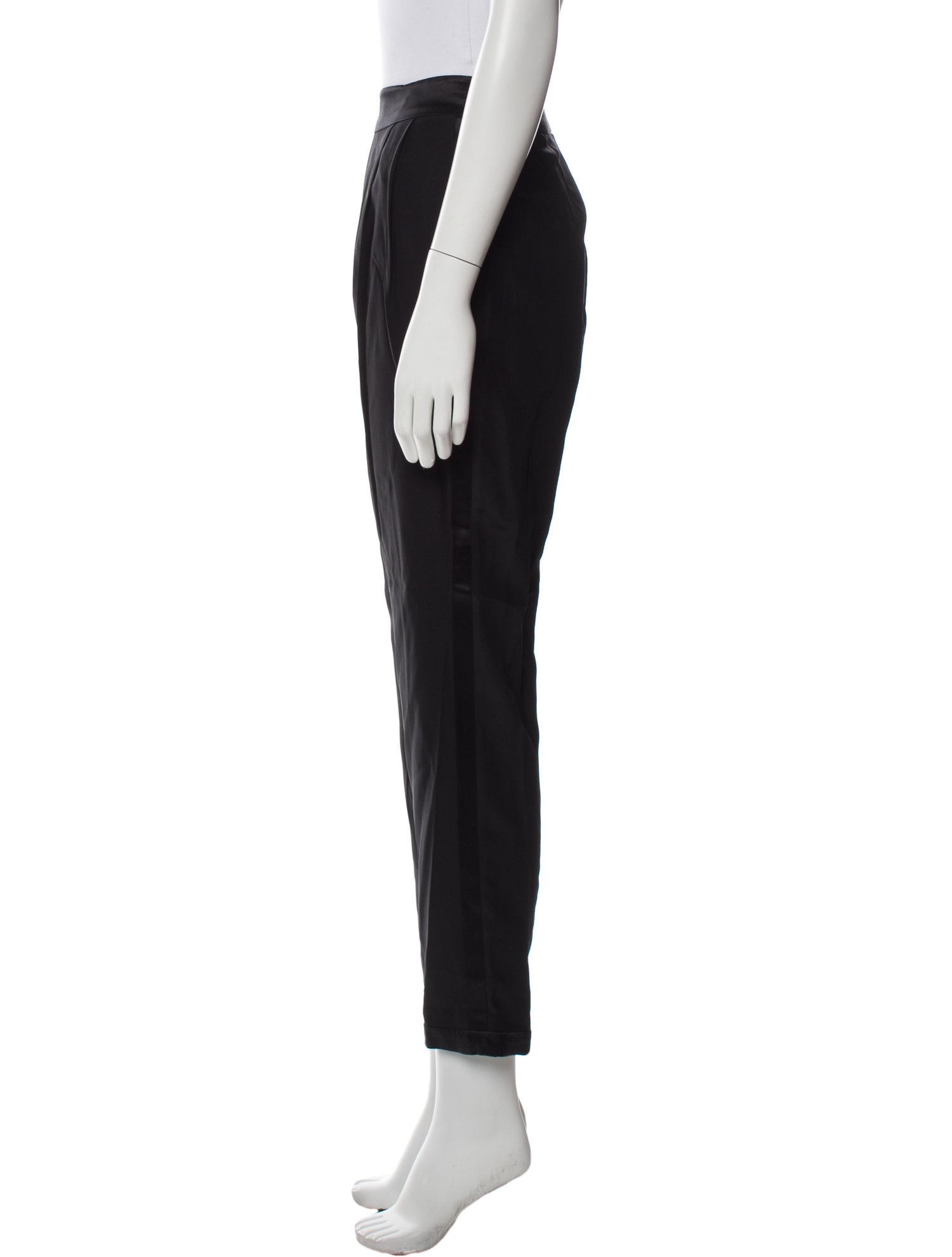 Fleur Du Mal Silk Straight Leg Pants