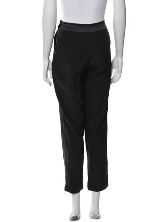 Fleur Du Mal Silk Straight Leg Pants