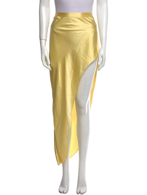 Fleur Du Mal Silk Long Skirt