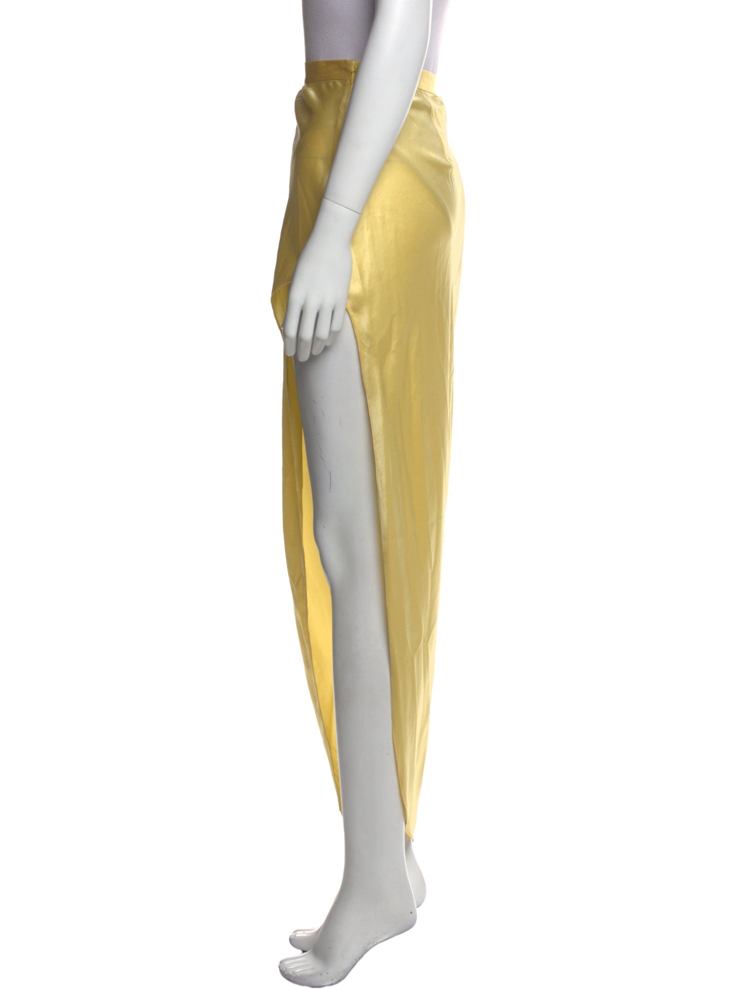 Fleur Du Mal Silk Long Skirt