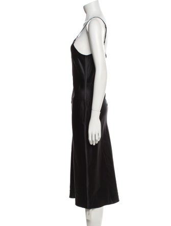 Fleur Du Mal Silk Midi Length Dress