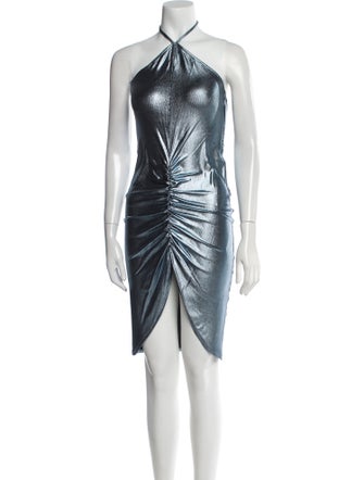 Fleur Du Mal One-Shoulder Midi Length Dress