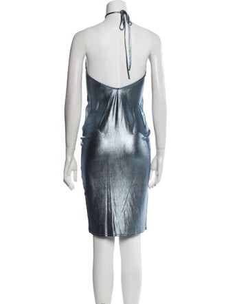 Fleur Du Mal One-Shoulder Midi Length Dress