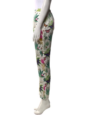 Fleur Du Mal Silk Straight Leg Pants