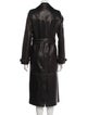 Fleur Du Mal Leather Trench Coat