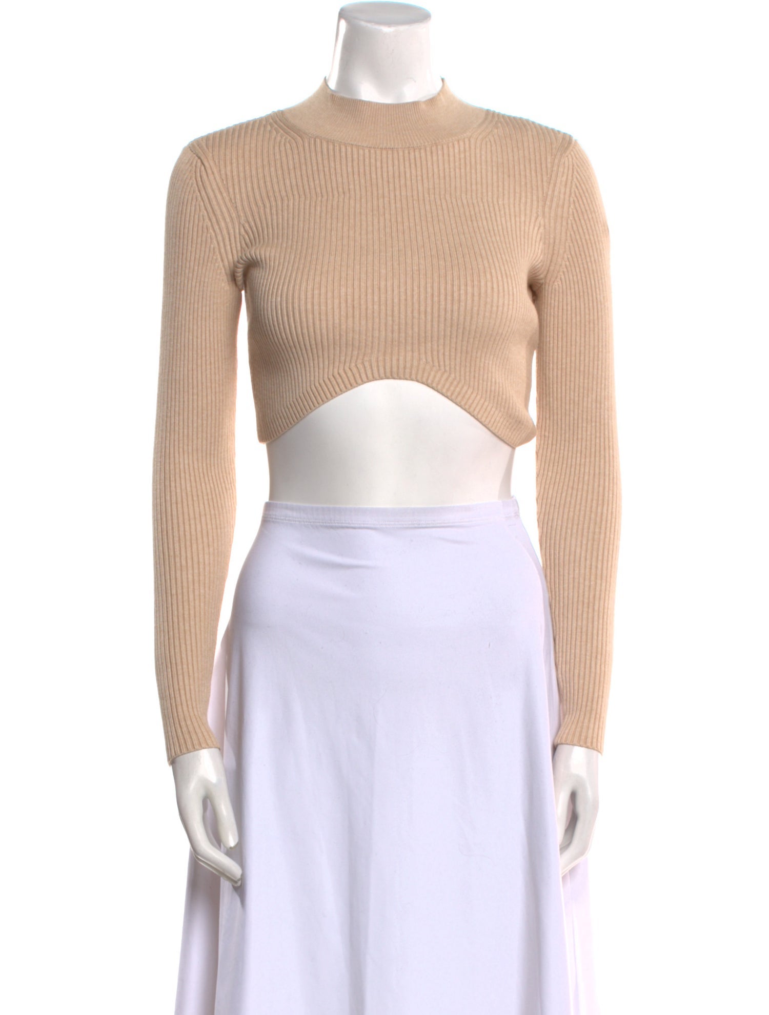 Fleur Du Mal Mock Neck Sweater