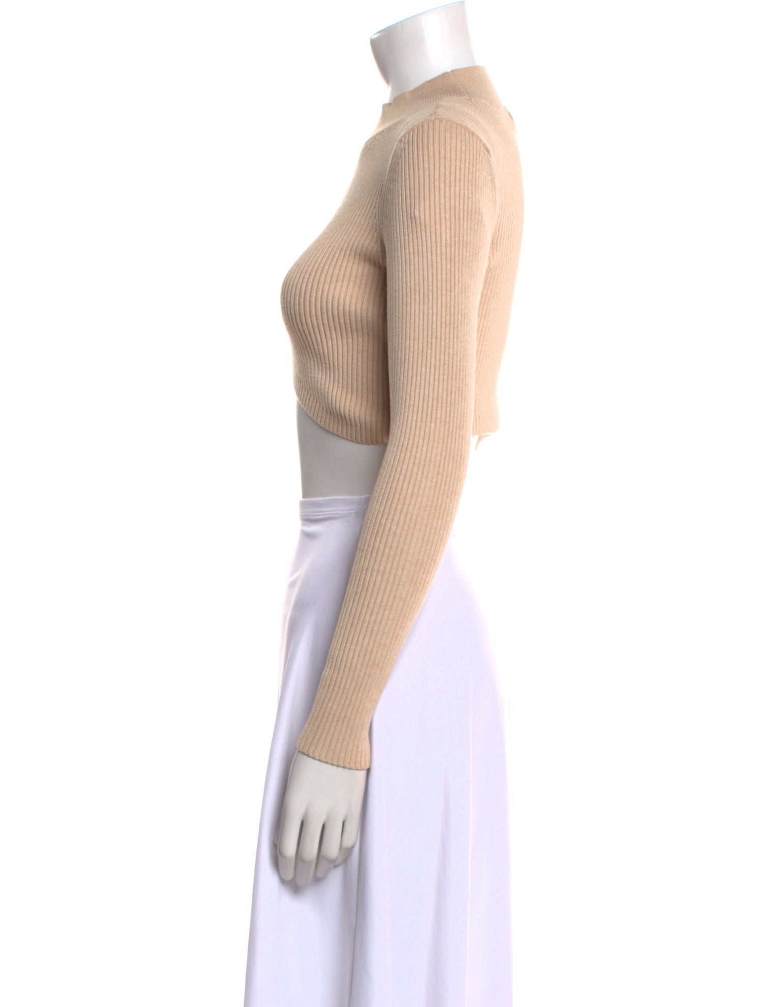 Fleur Du Mal Mock Neck Sweater