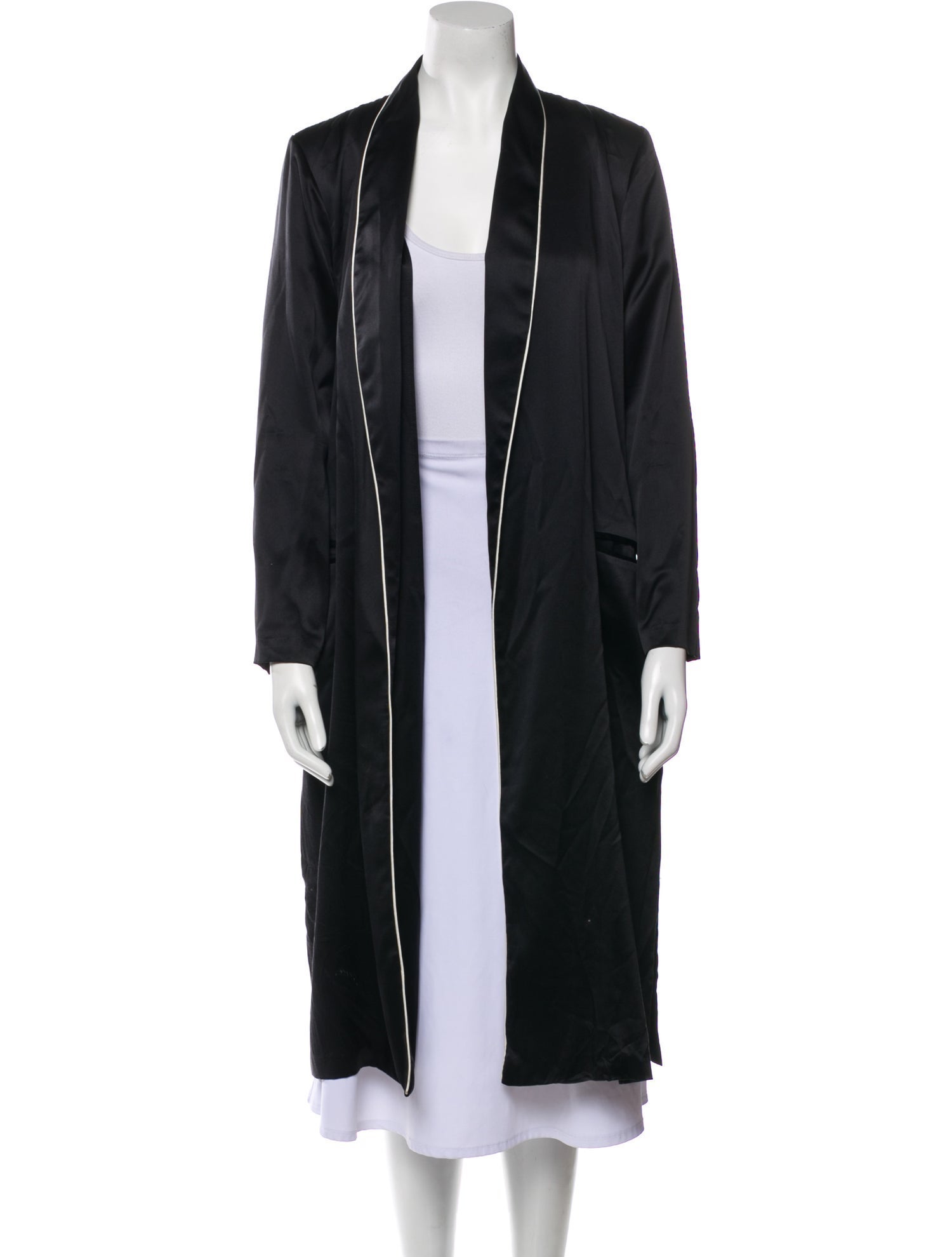 Fleur Du Mal Silk Robe