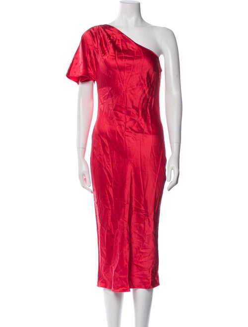 Fleur Du Mal Silk Midi Length Dress