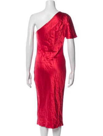 Fleur Du Mal Silk Midi Length Dress