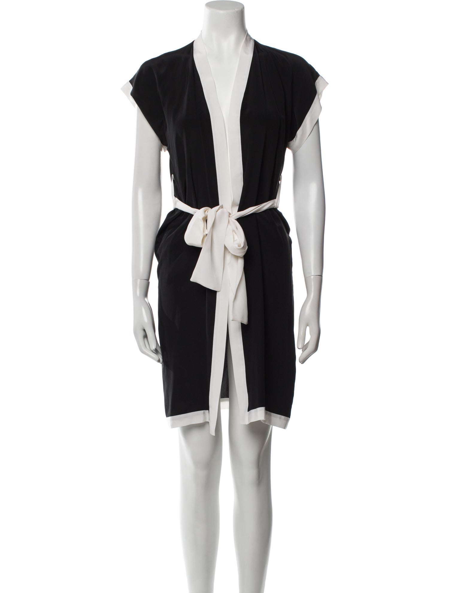 Fleur Du Mal Silk Mini Dress