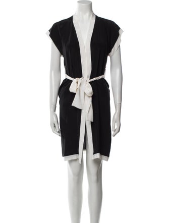 Fleur Du Mal Silk Mini Dress