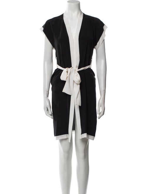 Fleur Du Mal Silk Mini Dress