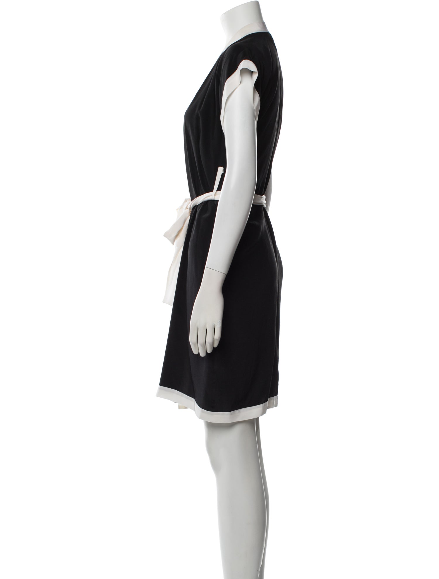 Fleur Du Mal Silk Mini Dress