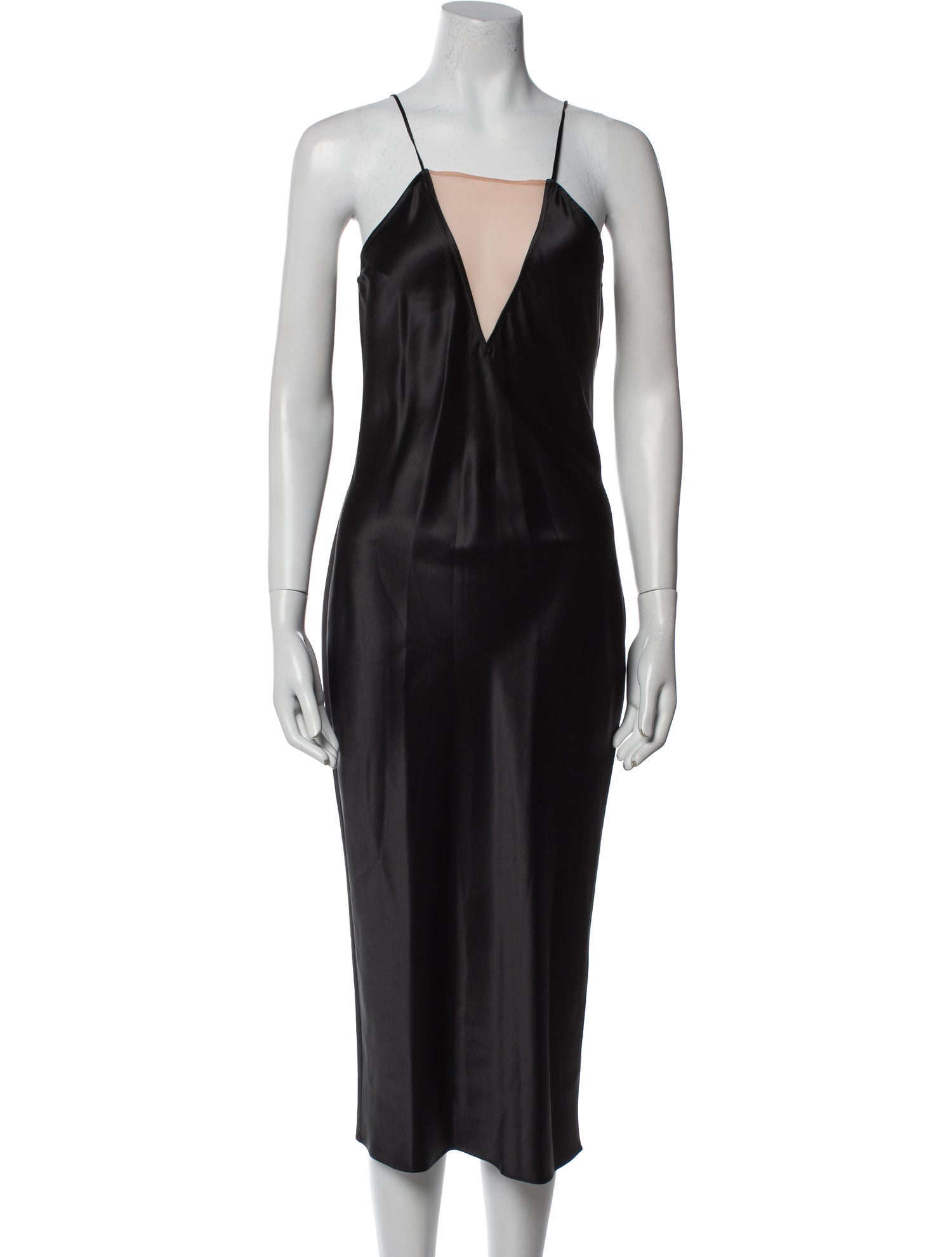 Fleur Du Mal Silk Midi Length Dress w/ Tags