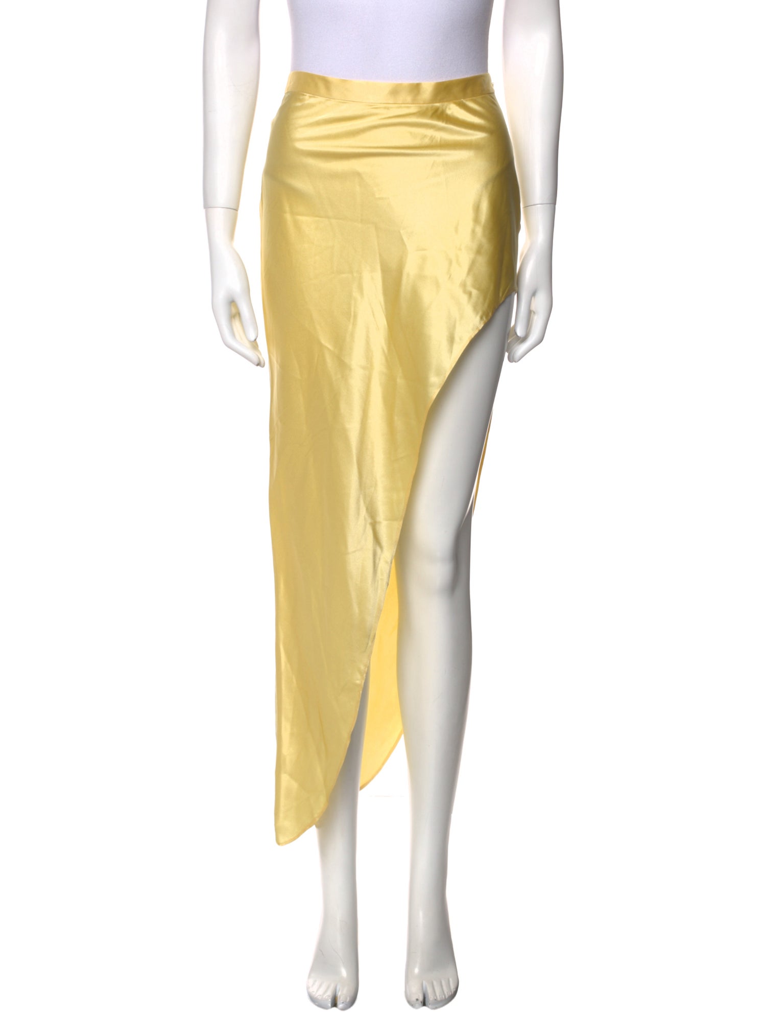 Fleur Du Mal Silk Midi Length Skirt w/ Tags