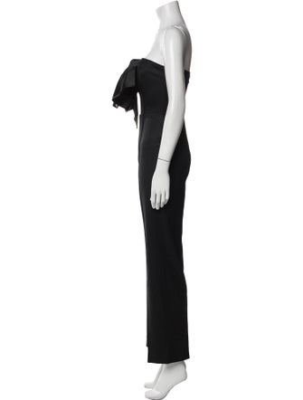 Fleur Du Mal Wool Strapless Jumpsuit