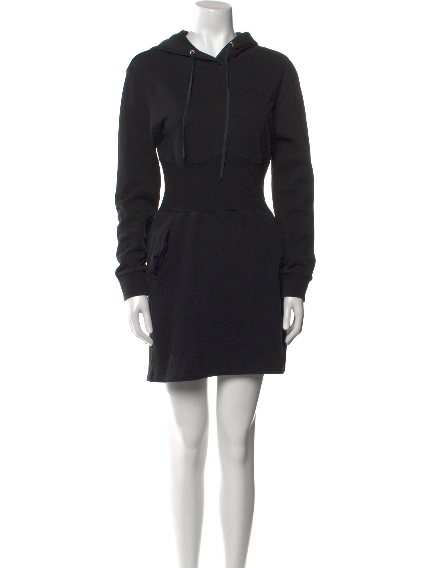 Fleur Du Mal Mock Neck Mini Dress