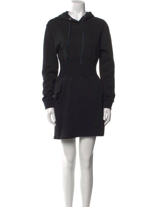 Fleur Du Mal Mock Neck Mini Dress