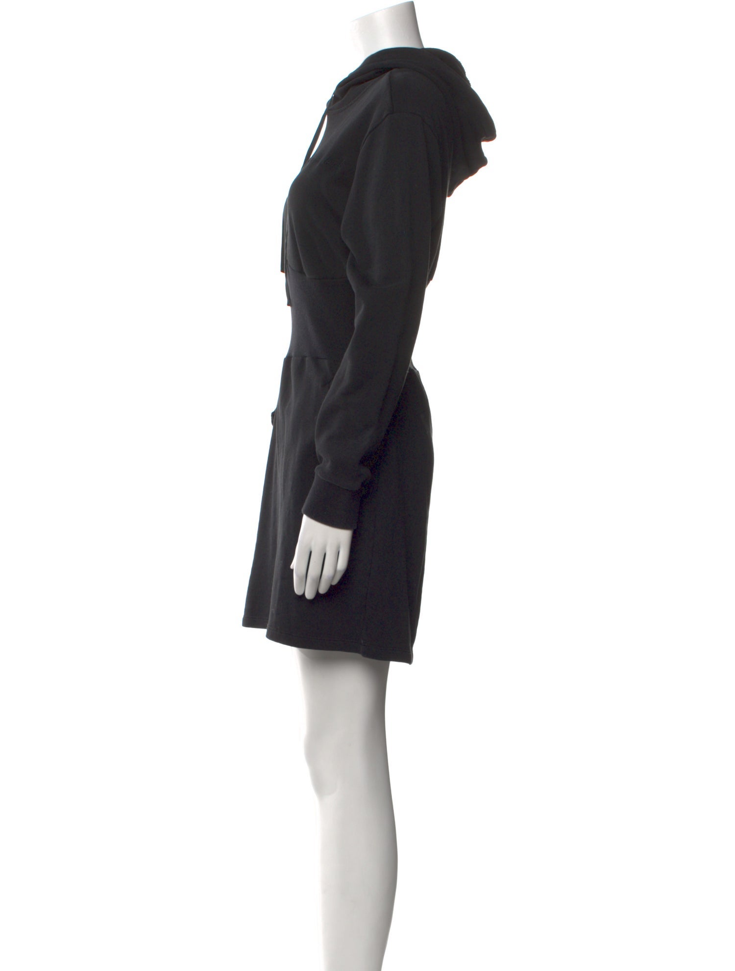 Fleur Du Mal Mock Neck Mini Dress