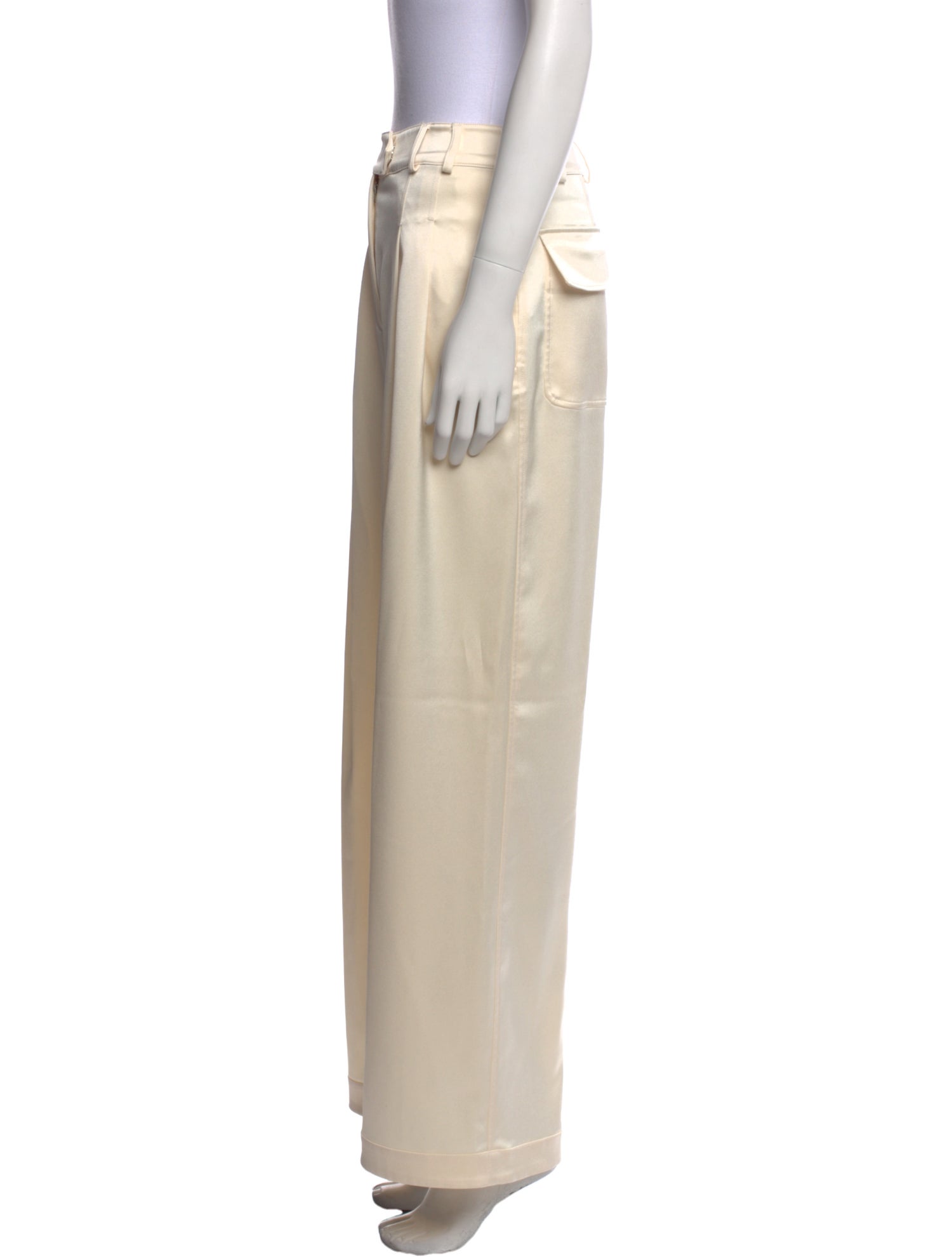 Fleur Du Mal Wide Leg Pants