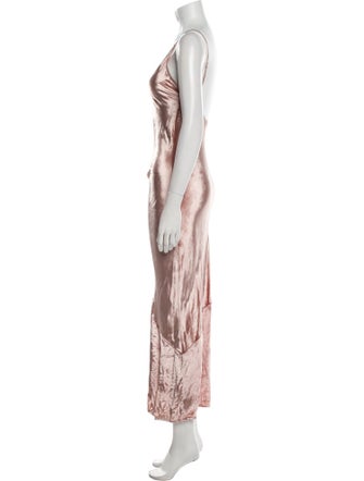 Fleur Du Mal Printed Long Dress